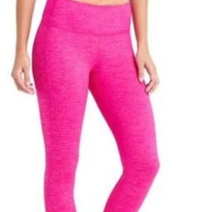 Athleta Quest Chaturanga Pink Cropped Leggings Size XS